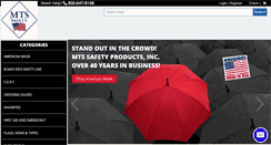 Desktop Screenshot of mts-safety.com